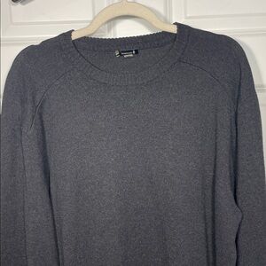 Smartwool Men’s Crewneck Wool Sweater Size XL Gray Long Sleeve